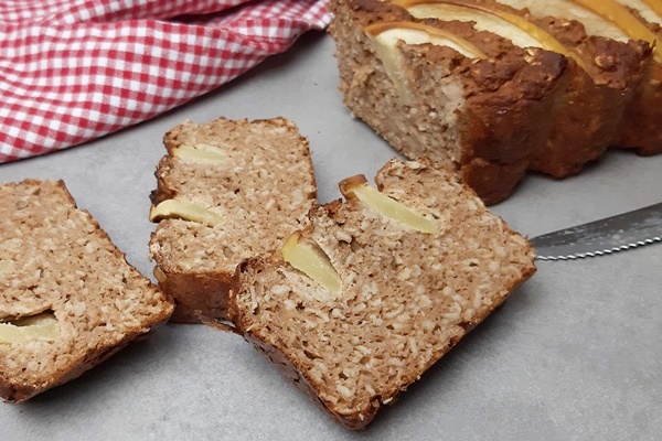 Apfel-Zimt-Brot nach Sophia Thiel Fitness Sweet ...